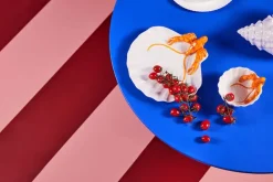 Lobsti serveerschotel, Wit-oranje