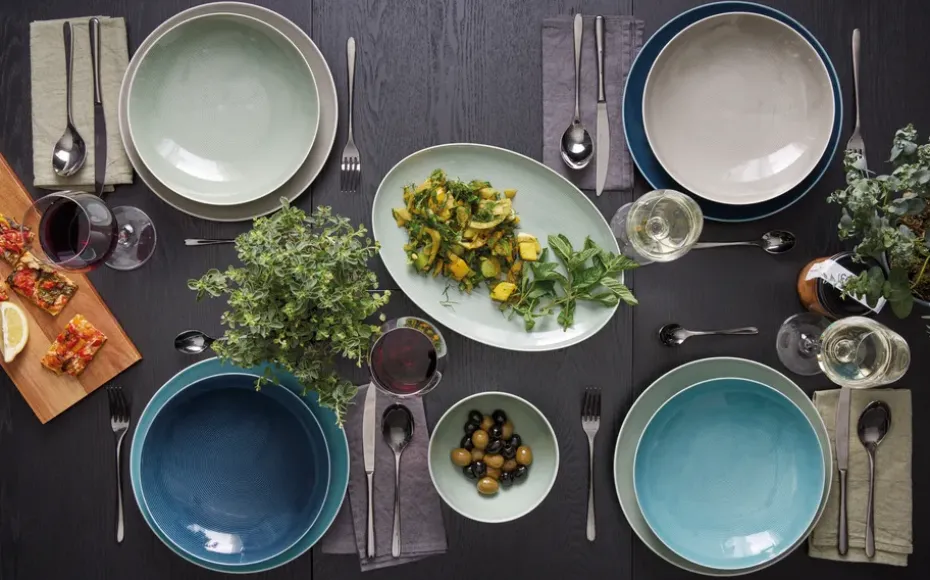 Loft bord moss green, Ø22 cm