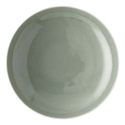Loft diep bord moss green, Ø24 cm