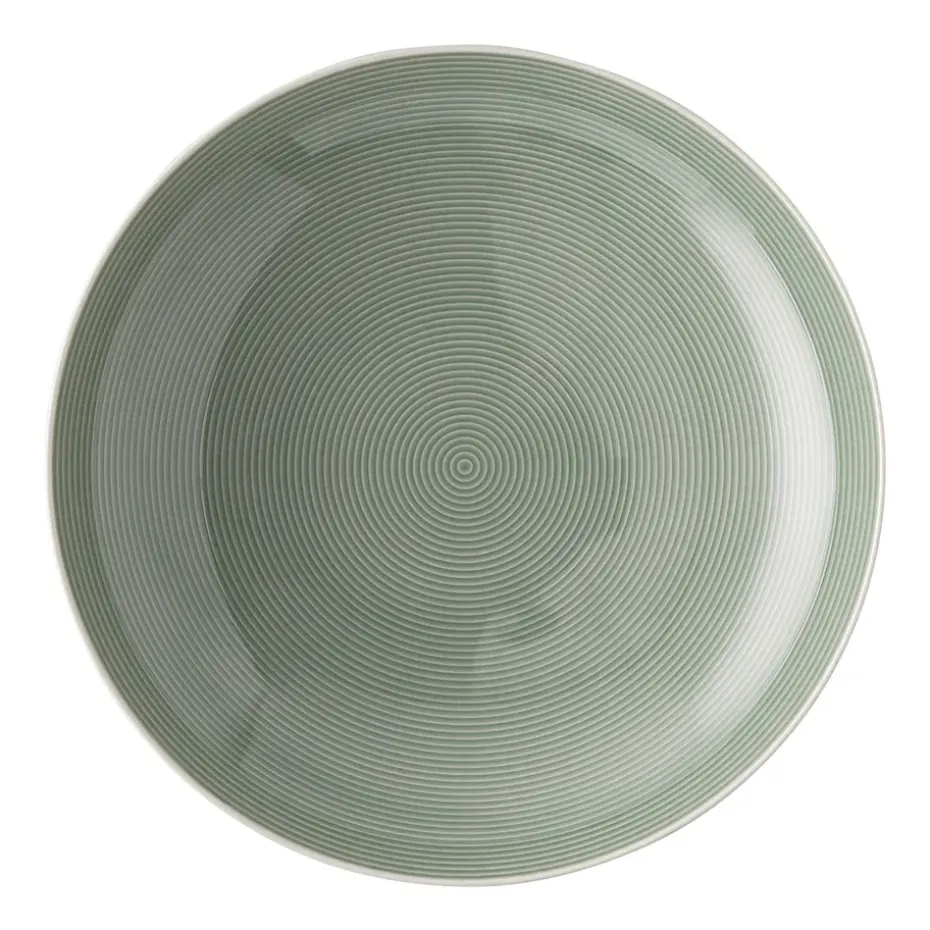 Loft diep bord moss green, Ø24 cm