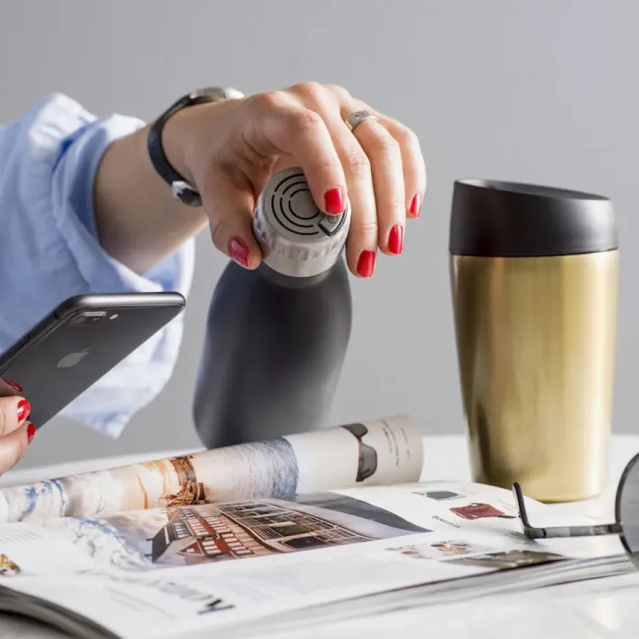 Loke reismok 24 cl, Goud