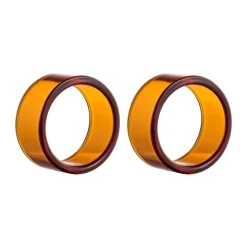Loop servettring 2-pack, Amber