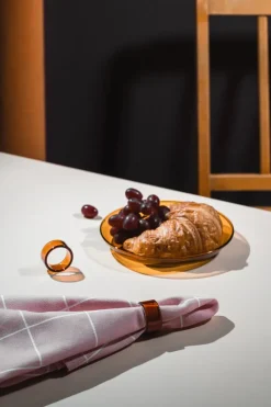 Loop servettring 2-pack, Amber