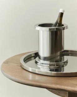 Louise Roe wijnkoeler 24 cm, Roestvrij staal