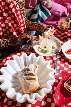 Love servet 45x45 cm 2-pack, Rood-zand