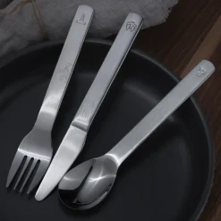 Lupo Emil kinderbestek 9-delig, Zilver