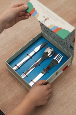 Lupo Pippi kinderbestek 9-delig, Zilver