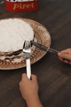 Lupo Pippi kinderbestek 9-delig, Zilver