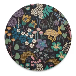 Lyckeflykt pannenonderzetter Ø21 cm, Zwart