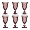 Lyonnais wijnglas 23 cl 6-pack, Amethist