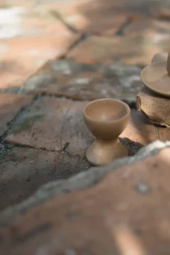 Made eierdop 4-pack, Terracotta