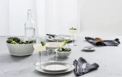 Mainio Sarastus kom Ø23 cm, Zwart-wit