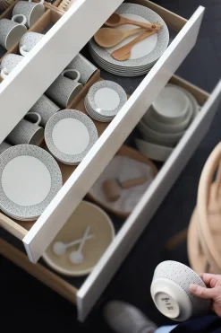 Mainio Sarastus schotel Ø11,5 cm, Zwart-wit