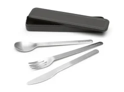 Make & Take bestekset 3-delig, Donkergrijs