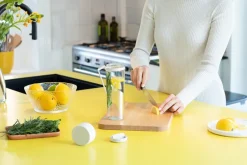 Make & Take waterfles met zeef 0,5 L, Lichtgrijs