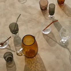 Malle rietjes 4-pack, Brown