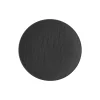 Manufacture Rock bordje Ø16 cm, zwart