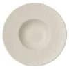 Manufacture Rock diep bord Ø28 cm, Blanc