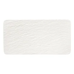 Manufacture Rock serveerschotel 18x35 cm, Blanc