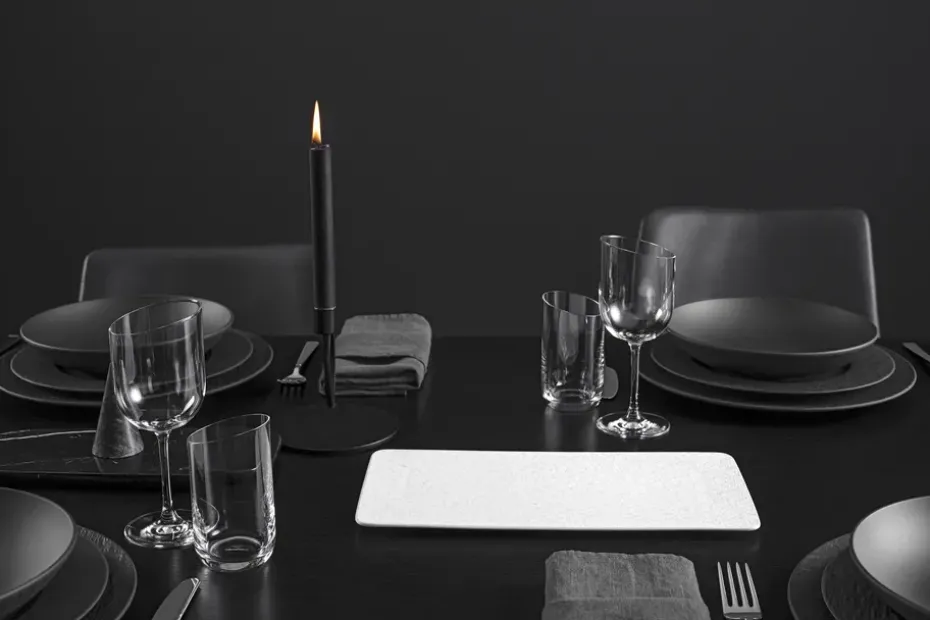 Manufacture Rock serveerschotel 18x35 cm, Blanc