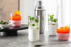 Manufacture Rock shotglas 4 cl 4-pack, Clear