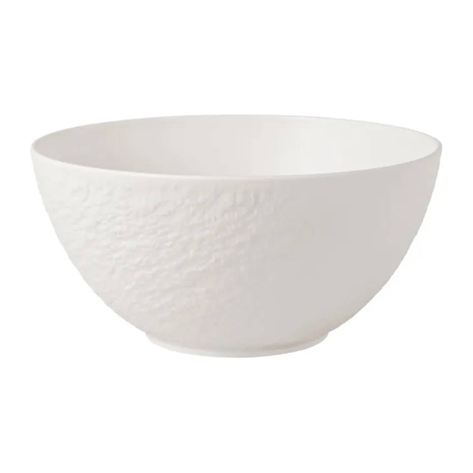Manufacture Rock slaschaal Ø24 cm, Blanc