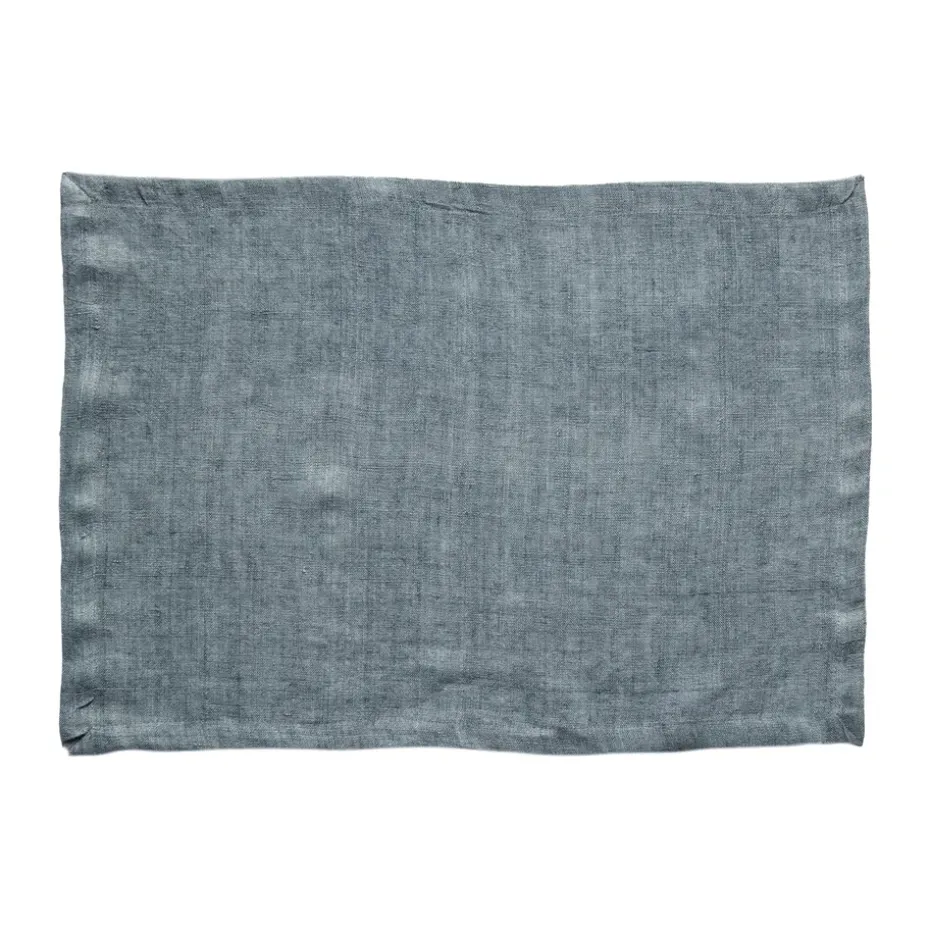 Marion placemat linnen 37x50 cm, Ocean