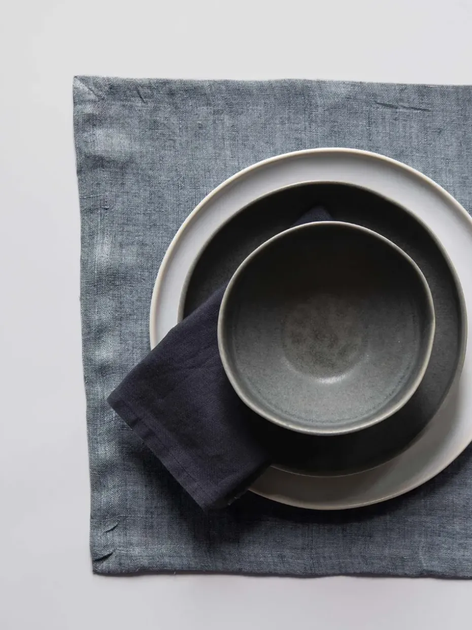 Marion placemat linnen 37x50 cm, Ocean