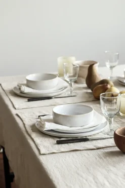 Marion tafelkleed linnen 175x175 cm, Wheat