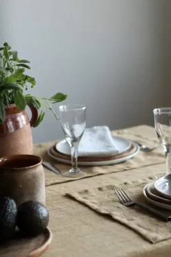 Marion tafelkleed linnen 145x330 cm, Pampas