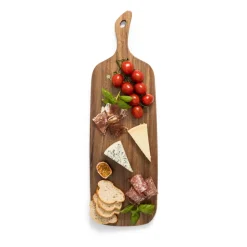 Markus grote snijplank serveerplank 20x63 cm, Acacia