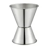 Maya cocktail maatbeker 4-6 cl, Silver