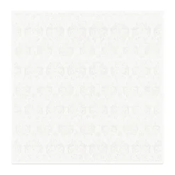 Medaljong tafelkleed 150x150 cm, Wit