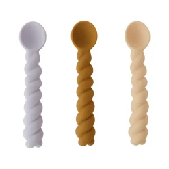 Mellow lepel 3-pack, Lavender-vanilla-light Rubber