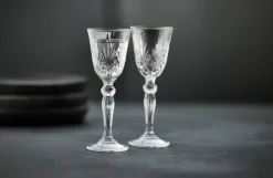 Melodia schnapsglas op voet 5 cl 4-pack, Clear