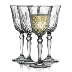 Melodia wittewijnglas 21 cl 4-pack, Kristal
