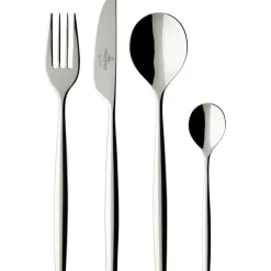 Metro Chic bestekset 24-delig, Roestvrij staal