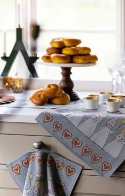 Mistelkvist tafelloper 35x120 cm., Multi