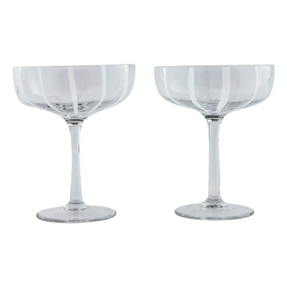 Mizu coupe champagneglas 2-pack, Clear