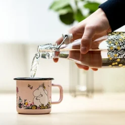 Moemin geëmaileerde mok knuffel 37 cl, Roze