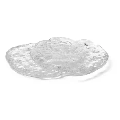 Momento glazen stenen 2-pack, Ø11 cm