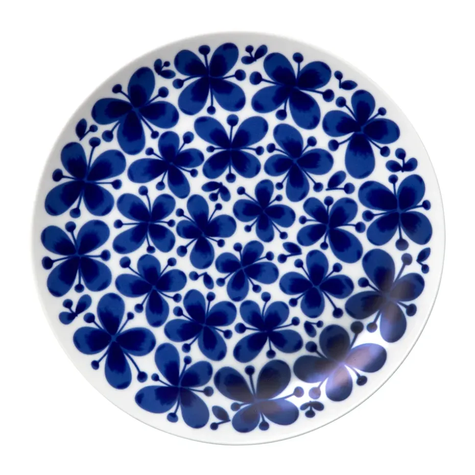 Mon Amie bord, wit-blauw