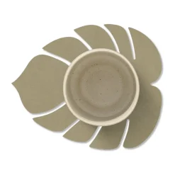 Monstera Leaf Nupo onderzetter, Herbal dust