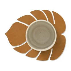 Monstera Leaf Nupo onderzetter, Burned curry