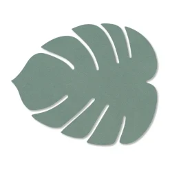 Monstera Leaf Nupo onderzetter, Pastelgroen
