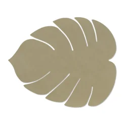 Monstera Leaf Nupo placemat L, Herbal dust