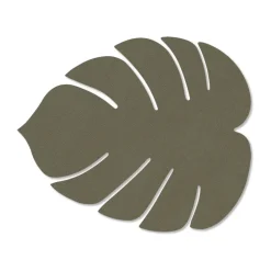 Monstera Leaf Nupo placemat S, Army green