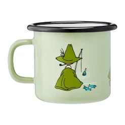Moomin geëmailleerde mok 2,5 dl, Snufkin