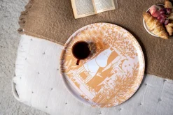 Moomin dienblad Ø40 cm, Wild garden