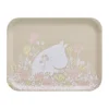 Moomin dienblad 28x36 cm, Flower field